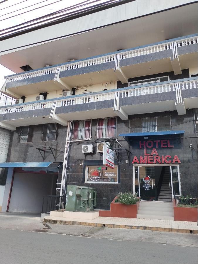 Hotel America - La Chorrera Bagian luar foto